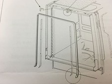 Tür Dichtung  Miele Professional Gewerbegeschirrspüler G 7855 G 7856 G7857 G7859