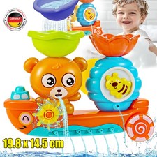 Baby Badewannenspielzeug mit Saugbechern Badespielzeug Wasserspielzeug Geschenk