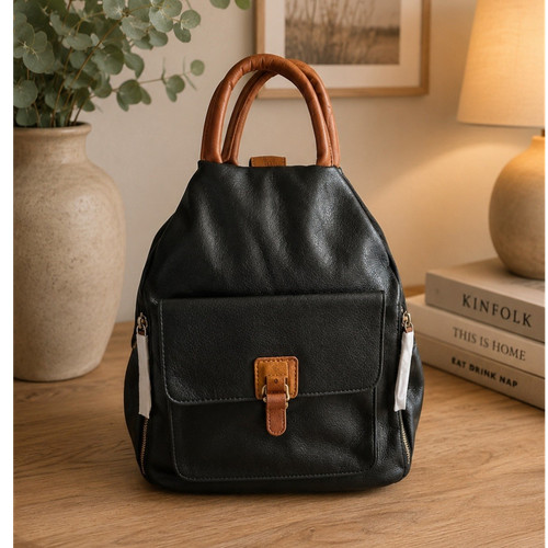 Damen rucksack kunstleder - rucksack,
