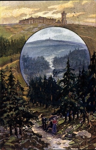 Brocken nationalpark harz - ak,