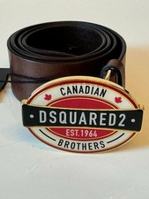 Dsquared Gürtel Leder Neu