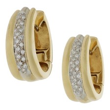 Diamantohrringe 750 /18 K