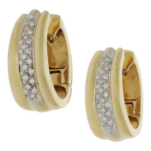 Diamantohrringe 750 k - diamantohrringe,