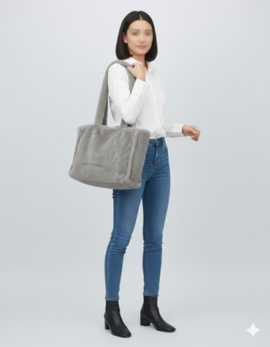 Xxl elegante fell imitat - fell,