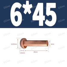 Kupfer Nieten Ø 1 2 3 4 5 6 8