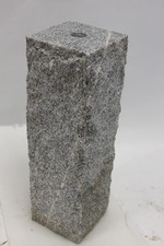 Granitsäule mit besonderer Steinmaserung 50cm Quellstein Wasser Springbrunnen 3