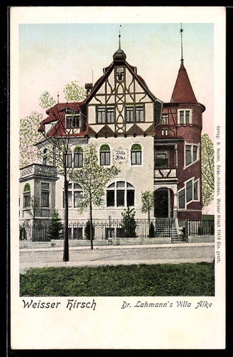 Lithographie dresden weißer - lithographie, dresden-weißer