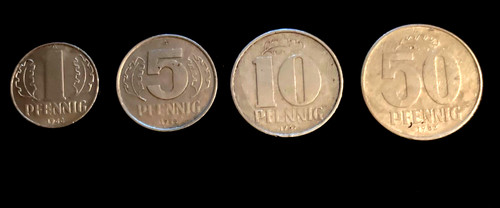 Set ddr münzen - ddr, 1,