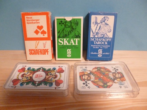 Kartenspiel schafkopf - x,
