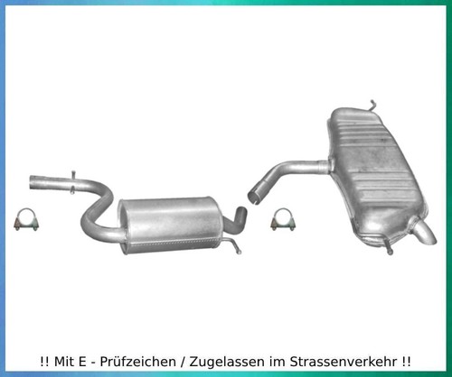 Auspuffanlage für golf 5 - auspuffanlage,