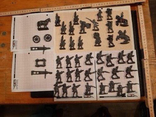 Zinnfigur bleifiguren - bleifiguren, 45