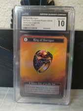 Sorcery Contested Realm AL Ring Of Morrigan Foil Unique CGC 10 GemMint Rare