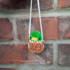 Ente auf schaukel - ente,