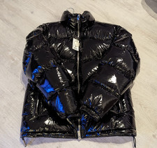 Armani Exchange Daunenjacke Herren XS Schwarz glänzend