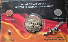Münzen Münz-Gedenkset 20 Jahre Mauerfall Pfenning