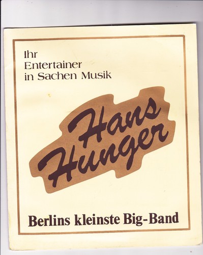Hans hunger 1988 - hans,