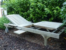Gartenliege klappbar teak - klappbar,