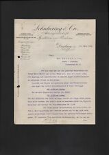 DUISBURG, Brief 1926, Lehnkering & Cie. AG Spedition Reederei