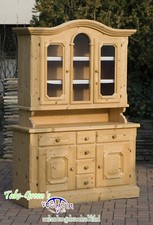 Voglauer Anno 1900 Landhaus Buffet Esszimmer Schrank Vitrine Anrichte Massiv 