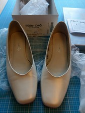 White lady braut - schuhe, cream