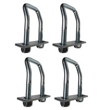 4x U-Bügel Zurrbügel gebogen