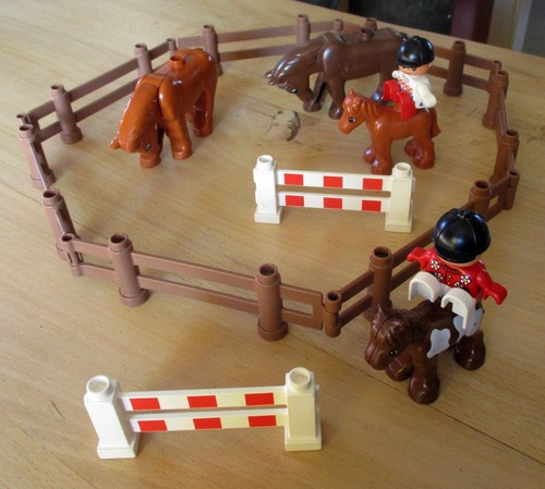 Lego duplo ponyreiten - lego,