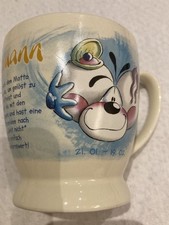 Diddl Tasse Sternzeichen Wassermann sehr schöner Zustand Vintage
