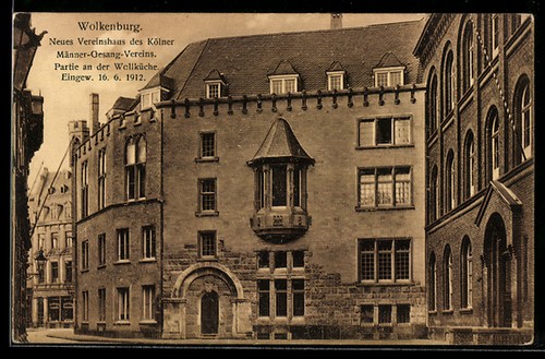 Köln haus wolkenburg - ak,