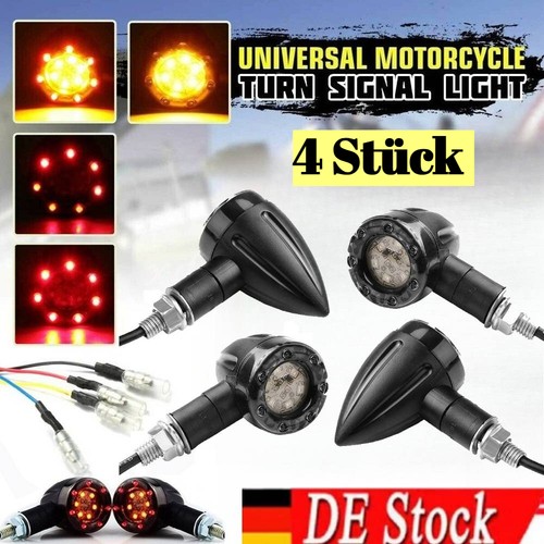 Led mini blinker - 4x, 3in1