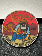 $5 CACTUS JACK'S CASINO CHIP