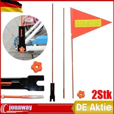 2 Sets 180CM Fahrradfahne