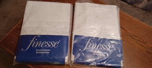 Vintage bettwäsche weiß mit - bettwäsche,