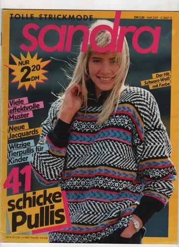 Sandra strickmode heft - sandra, strickmode,