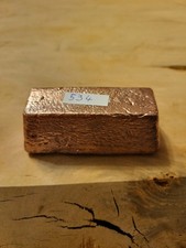 Kupferbarren Handgegossen &