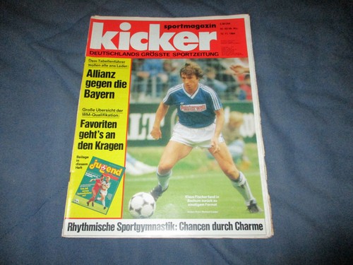 Kicker 1984 84 klaus - 92/84,