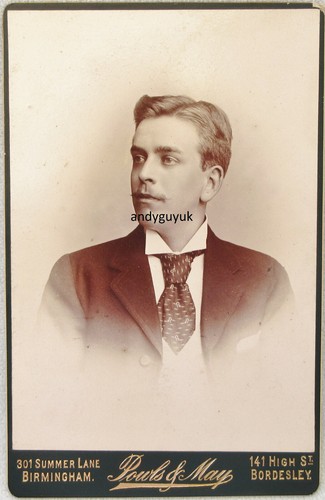 Kabinettkarte hübscher mann - hÜbscher,