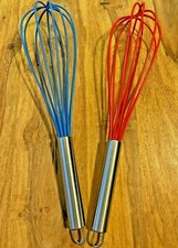 Schneebesen SILIKON blau oder