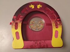 NIUE ISLAND 2014 - 1 Dollar in 925 Silber, PP in Farbe - YEAR OF THE HORSE Pferd