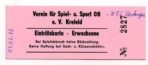 Ticket fsp vfsus krefeld kfc - krefeld,