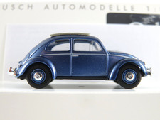 Busch 52996 VW Käfer Export mit Faltdach (1955) in blaumetallic 1:87/H0 NEU/OVP