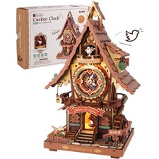 3D Puzzle Kuckucksuhr Holz