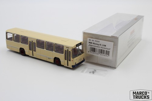 Brekina büssing 120n des - brekina,