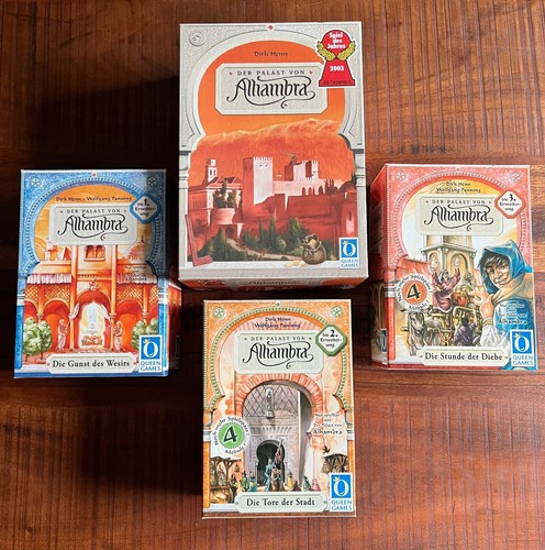 Der palast von alhambra - palast,
