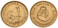 Südafrika 2 Rand Gold 1968