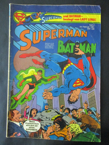 Comic superman batman ehapa - batman,