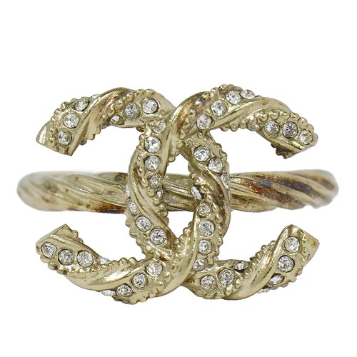 Chanel ring strass - chanel,