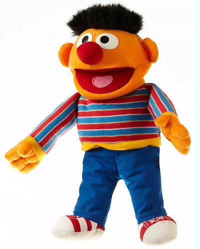 Ernie bauchredner handpuppe - handpuppe,