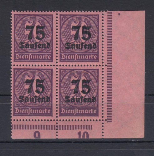 Deutsches reich dienst 91 - reich, d