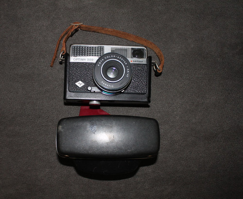 Agfa optima 200 - sensor, kamera