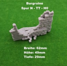 Burgruine Ruine Burg  Spur N